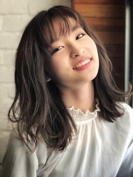 チョビー 銀座(chobii) [桜井]デジタルパーマイルミナカラーグレージュカラー