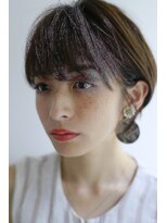 [Garland/銀座]☆似合わせカットエアリー透け感ショート☆