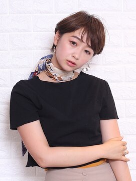 美容室イサ テラスウォーク一宮店(ISA) ISA一宮★女性らしさアップのナチュラルショート