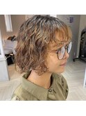 スパイラルパーマ