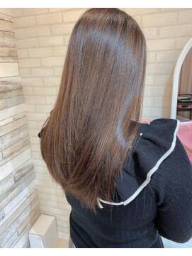 マーリャヘアー(mallia hair) ロングストレートスタイル