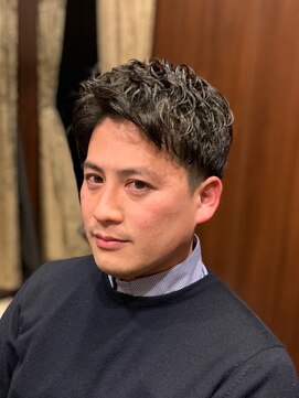 プレミアムバーバー 原宿店(PREMIUM BARBER produce by HIRO GINZA) ツーブロック×アイロンパーマ
