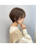 横顔がさらにキレイになる大人美人シアーショート 【福岡 聖容】