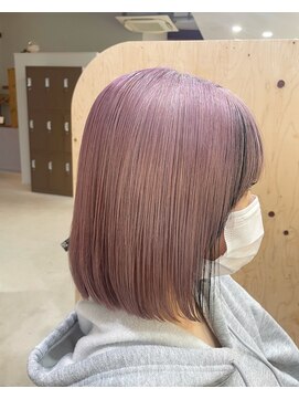 ワンバイワン(One×One) 【花菜】くすみピンクカラー[ミルクティーピンク]