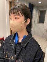 ヘアーエスクールステラ(hair S.COEUR stella) ぱつっとボブ/外ハネボブ/透明感カラー