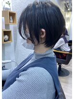 バンプ ギンザ(BUMP GINZA)&nbsp;白髪ぼかしハイライト/絶壁解消/ひし形大人ショートボブ/聖