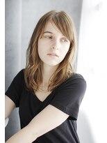 ダブルスタンダードプラスエヌ(W-STANDARD+n)&nbsp;20代30代40代　ウェットヘアで抜け感ロング【松山】＃642