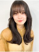 【桑尾幸奈】10代20代30代◎/小顔前髪&顔周り/大人ガーリー
