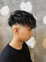 ソワ 四日市(soie)&nbsp;【soie井上】スペインカール/スキンフェード/ハイライト