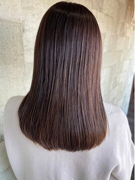 ビスクヘアデザイン(bisq hair design) ロング/セミロング/ブラウンカラー/髪質改善トリートメント