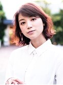 癖毛を生かす無造作ウルフレイヤヘアー