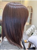 ナチュラルストレートヘア