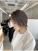 ショートウルフ×インナーカラー