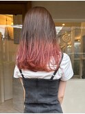 レッドグラデーションカラー