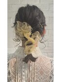 お呼ばれヘアセット