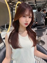 ロンドウル 熊本(Lond ulu) レイヤーカット/小顔に見せるヘア/ネビージュ/黒髪カタログ/美髪