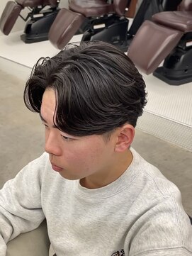 ソソ(soso) 今話題のニュアンスフェザーパーマ【横浜/パーマ】