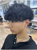 横浜波巻きパーマシャドウパーマツイストスパイラルパーマ30代