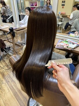 トータルビューティーサロン プリエ(prier) 美髪トリートメント/艶髪/姫カットレイヤー/ベージュブラウン