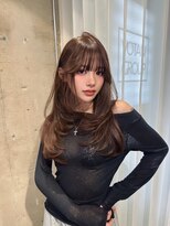 リリー(Lilley)&nbsp;【西村光平】艶カラー/前髪顔周り/韓国ヘア