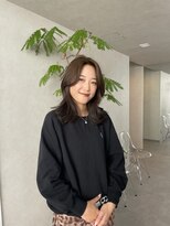 クム 横浜(qumu) 【qumu】ブリーチなしカラー×オリーブベージュ