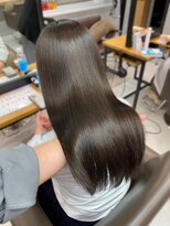 髪質改善カラー美髪トリートメントレイヤーカットハイライト銀座