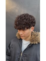 ネイビー 表参道(NAVY)&nbsp;ブラウンスペインカール