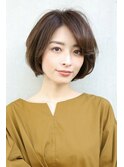 大人かわいいショートボブでふんわり【国分寺】