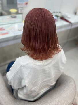 エレラビューティー(ELERA beauty) 透明感カラー/カッパーブラウン/ミディアム/髪質改善