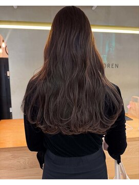 ローレン(LOREN) 透明感髪質改善ベージュダブルカラーミルクティーグレージュ