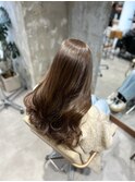 【梅田】ブリーチなしダブルカラーで作るベージュブラウン！