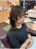 遅れ毛/外ハネミディアム【宮崎市/遅れ毛】