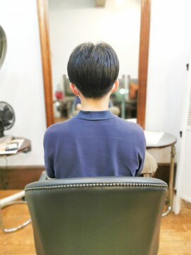 プリバート メンズツーブロックカット