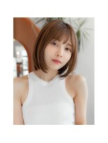 ケアリー プレナ海浜幕張(Carelly)&nbsp;髪質改善/デザインカラー/レイヤーカット/オリーブベージュ