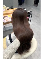 クラネ(CLANE.)&nbsp;ピンクブラウン/ピンクカラー/韓国風巻き