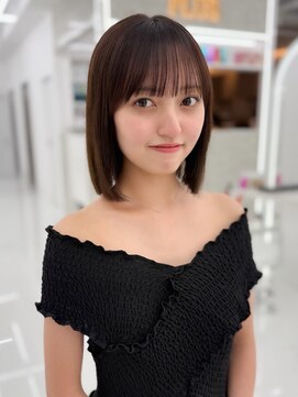 コア プラス 立川(COA PLUS) 韓国風レイヤーカット髪質改善ダブルカラーハッシュカット