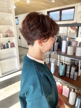 ヘアーサロン ヴィアルス 松原店(hair salon VIARS) 大人ショートパーマ
