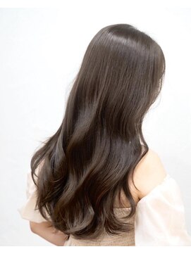 アリー 原宿 表参道(ALLY) ALLY宍戸 髪質改善×ブリーチなしグレージュカラー