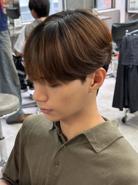 エルマーク 京都駅前(L-MARK) マッシュ/ヘアカラー/ダブルカラー/ブリーチ/men's