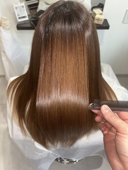 キブン(KIBUN)の写真/【髪質改善トリートメント/潤い補給で手触りが変わる】しっとり滑らか&光沢UPで思わず触れたくなる艶髪に♪
