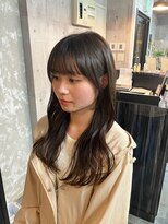 コワファースト長崎シャンプーボーイ 2nd(COIFF1RST 長崎 SHAMPOO BOY) 長崎レイヤー 顔周り 韓国ヘア ブリーチなしカラー