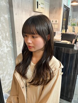 コワファースト長崎シャンプーボーイ 2nd(COIFF1RST 長崎 SHAMPOO BOY) 長崎レイヤー 顔周り 韓国ヘア ブリーチなしカラー