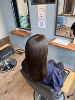 レアレア ヘアアンドライフ(LeaLea)&nbsp;ワンホンレイヤー/ミルクティーブロンド/ダークブルー/伊丹