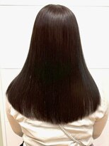 カミラボ(KAMI LABO)&nbsp;縮毛矯正 ストレート ロングヘア グレージュ 髪質改善 20代