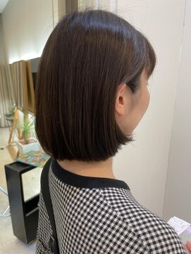 ベリー(berry) 耳にかけても可愛い☆コロンと丸まるボブ♪