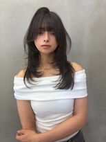 ロンドルーチェ 心斎橋(Lond luce)&nbsp;グレージュ×ハッシュカット［髪質改善/縮毛矯正/レイヤー］