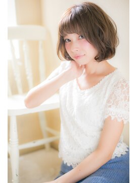 モッズ ヘア 福岡姪浜店(mod's hair) アンニュイ顔が似合う、ナチュリラボブb