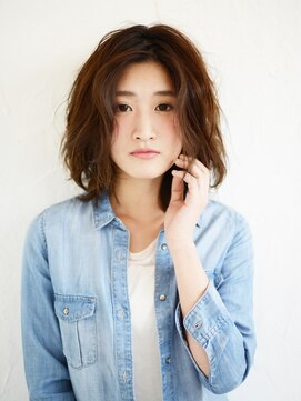 アース 今池店(HAIR&MAKE EARTH) フェミニンクールミディ【EARTH今池】