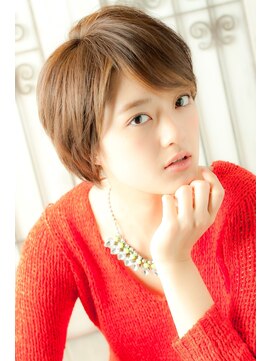 美容室 アモール(amor) 小顔に見える可愛いマッシュショート