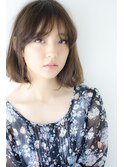 [kiitos/吉祥寺]☆無造作透け感ガーリーボブ☆